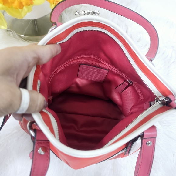 Coach Daisy Spectator Leather Multicolor - Picture 8 of 11